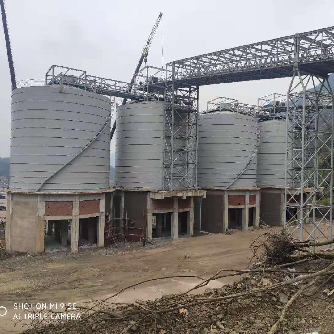 湘潭3000吨骨料钢板库