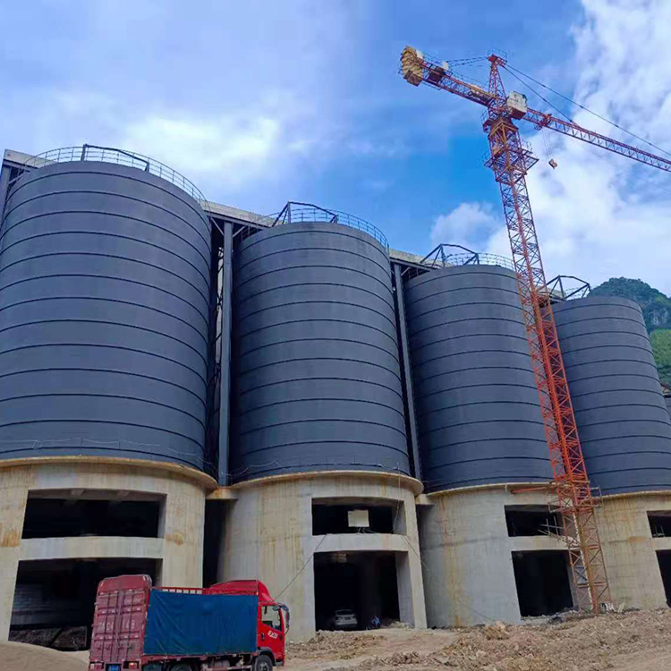 湘潭骨料钢板仓建造施工周期从规划到竣工的每一步